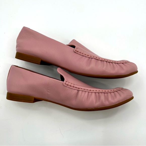 UGG Women Pink Crystal Vivian Suede Loafer Soft Leather Size US 8.5 EU 39.5 - Picture 9 of 10